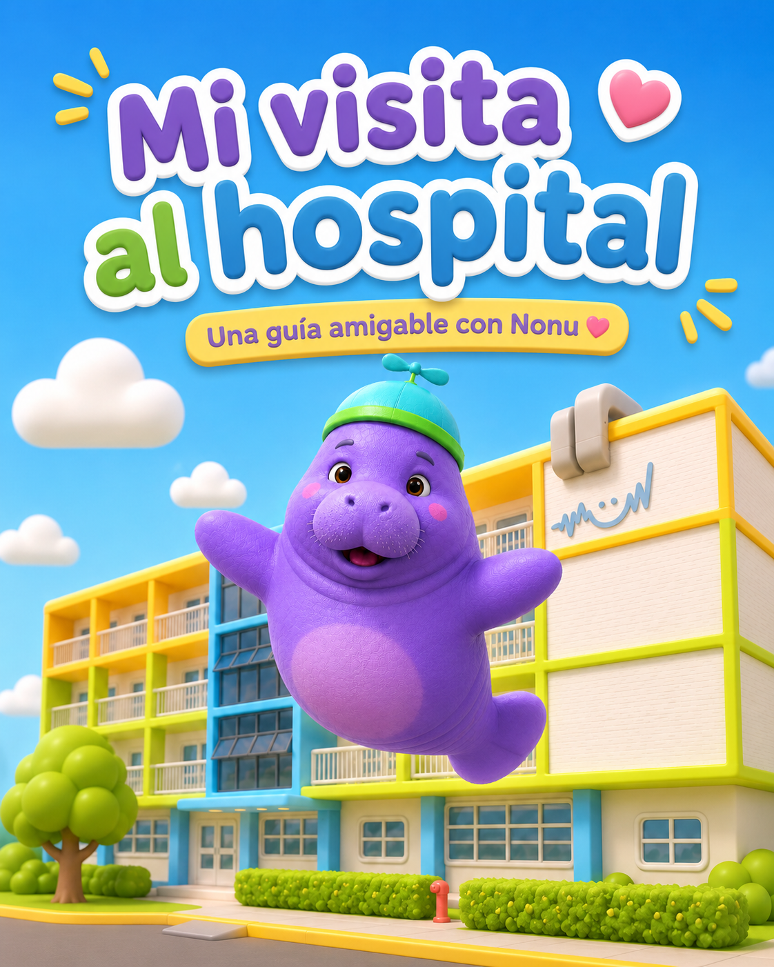 Portada del cuento Mi visita al hospital