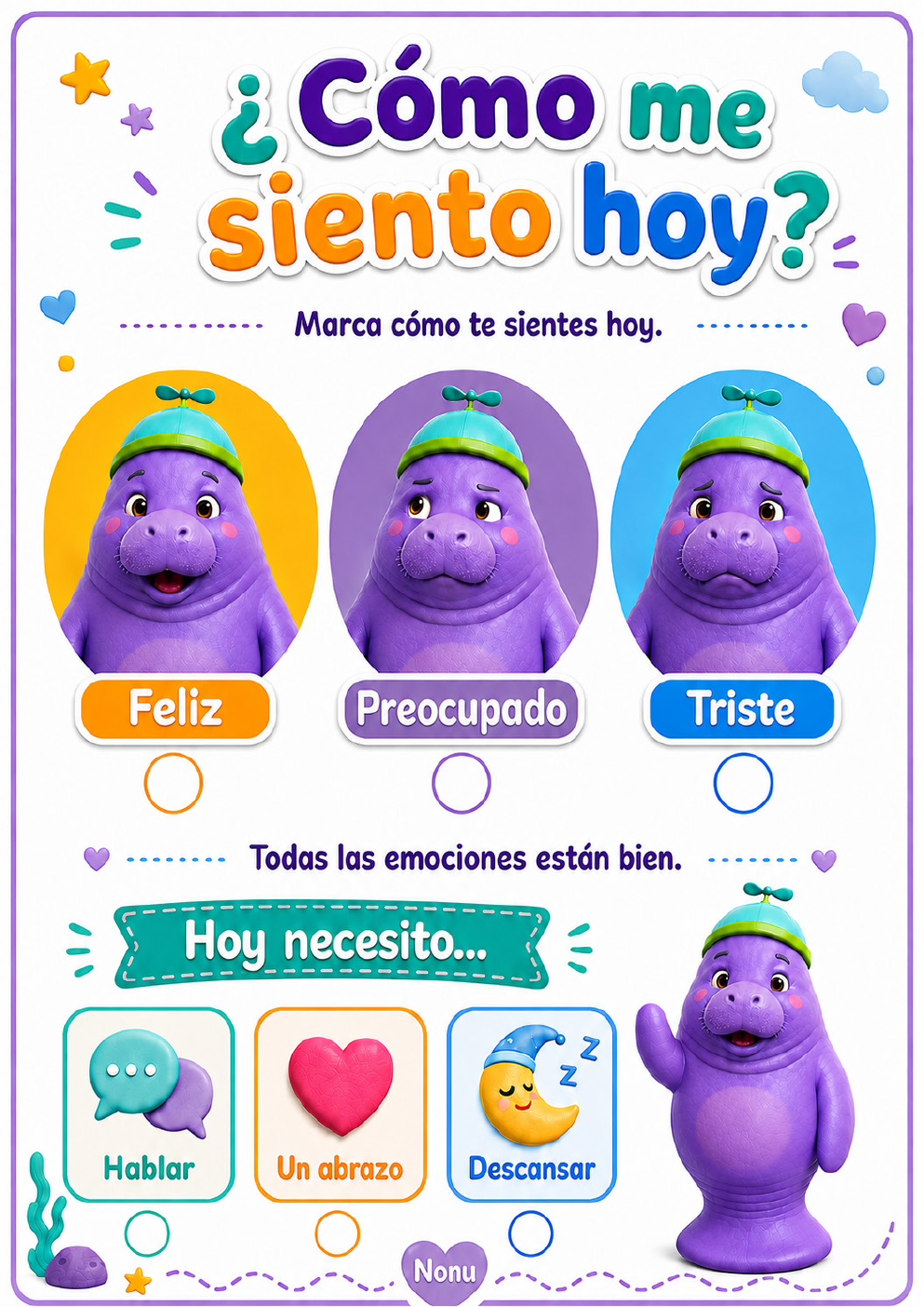 Portada del afiche Cómo me siento